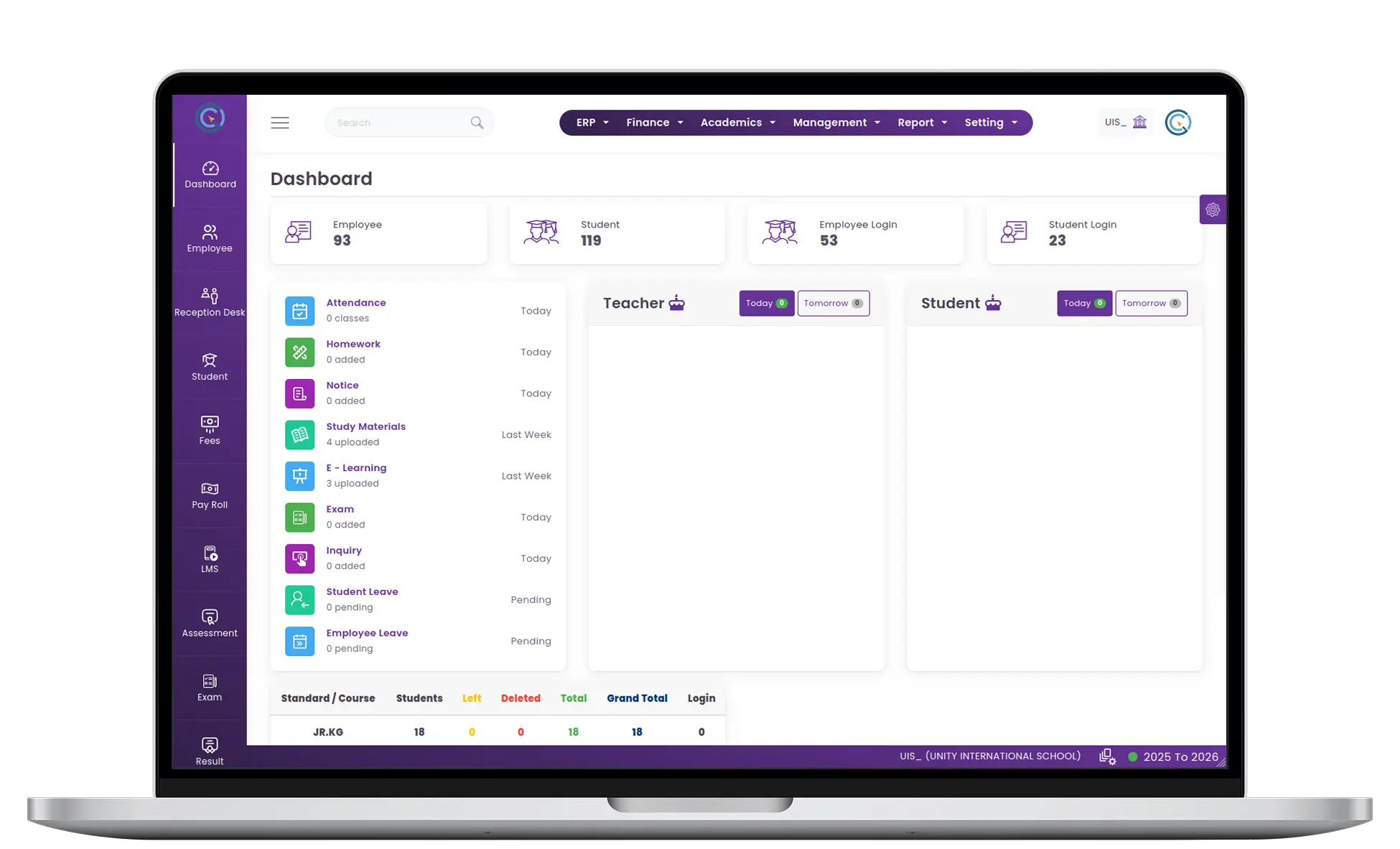 Live Class Module for Seamless Online Learning